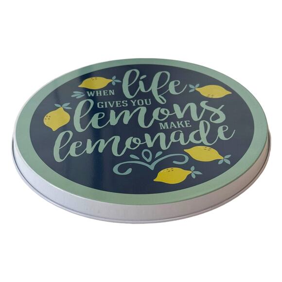 Lemon Wreath Kit - "When Life Gives You Lemons" Metal Sign, Ribbon, & Lemon Pick - Picture 5 of 7